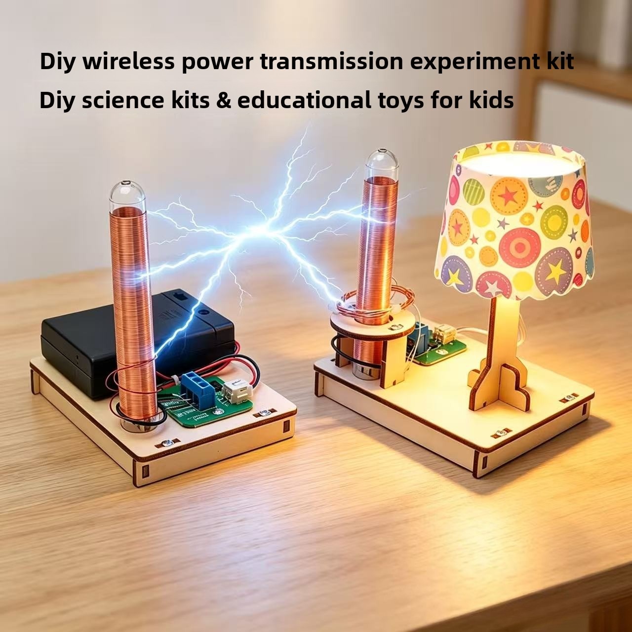 Stem Robotics Kit - 무선 전력 전송 모델, DIY 전자