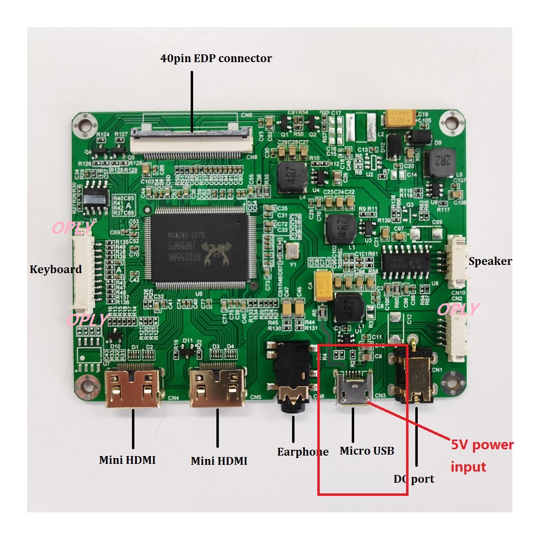 금속 케이스 뒷면이 있는 EDP 컨트롤러 보드 키트,  - Microcontroller Kit 리뷰 및 가격