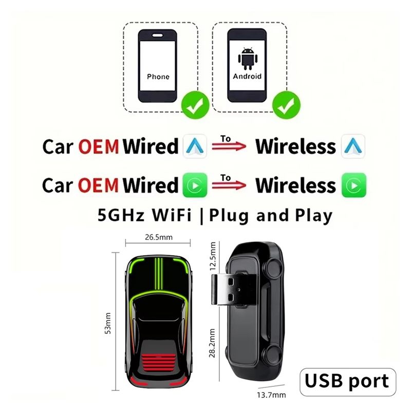무선 카플레이 어댑터 안드로이드 오토 스마트 AI 박스 - Wifi Smart Plug 리뷰 및 가격