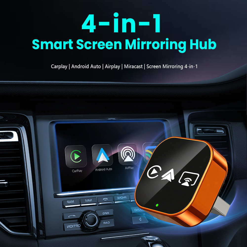 2026 4in1 새로운 업그레이드 카플레이 어댑터 무 - Wifi Smart Plug 리뷰 및 가격