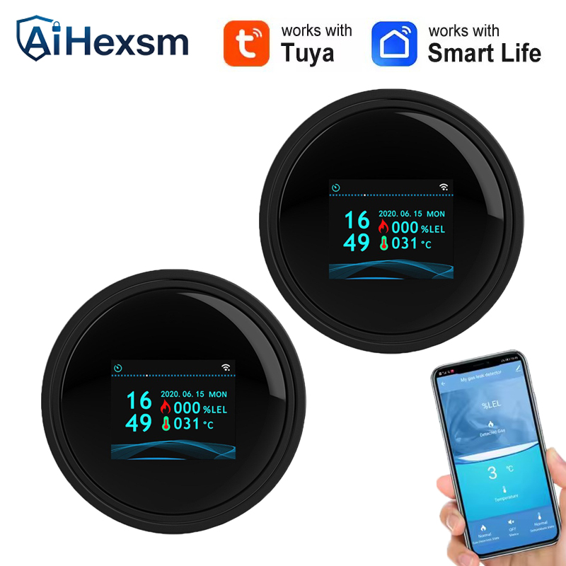 Tuya Wifi 누출 감지기 온도 기능 포함 가연성  - Wifi Thermostat 리뷰 및 가격
