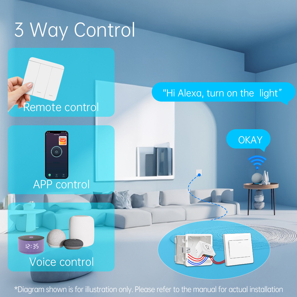 투야 와이파이 스마트 조명 스위치 스마트 홈 무선 RF - Smart Light Switch Wifi 리뷰 및 가격