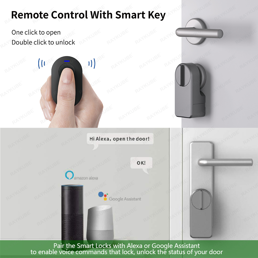 RAYKUBE A1 Pro Tuya BEL 스마트 도어 - Smart Door Lock Wifi 리뷰 및 가격