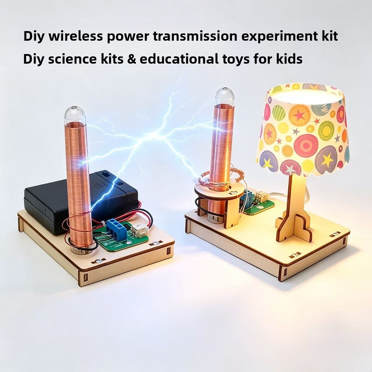 무선 전력 전송 모델, DIY 전자 부품 조립 키트,  - Stem Robotics Kit 리뷰 및 가격