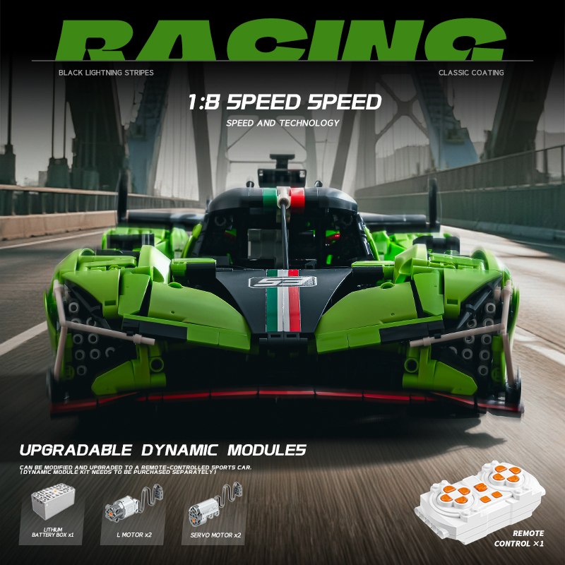 MOC 람보르기니 SC63 WEC 및 IMSA 챔피언십 - Stem Robotics Kit 리뷰 및 가격