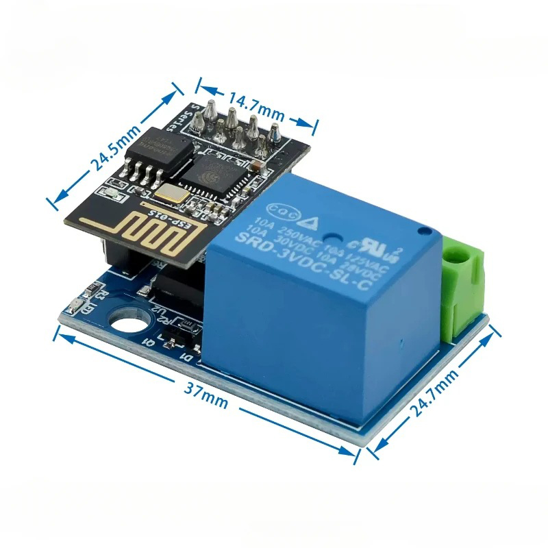 새로운 ESP8266 ESP-01 ESP-01S 5V  - Esp8266 Relay Module 리뷰 및 가격