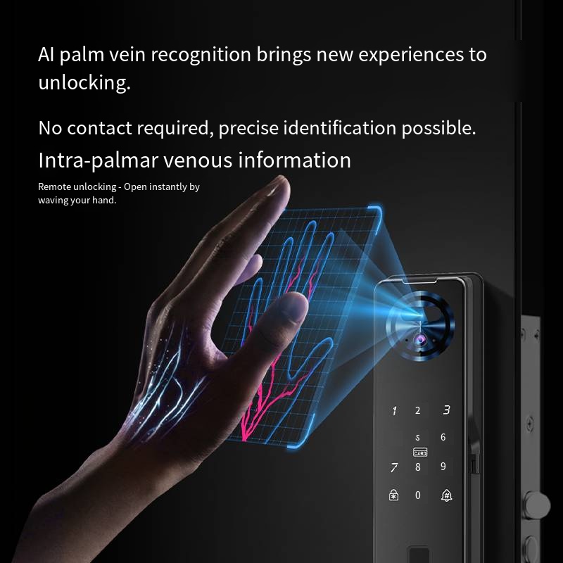 샤오미 미지아 미홈 앱 지문 도어벨 3D 얼굴 손바닥  - Smart Door Lock Wifi 리뷰 및 가격