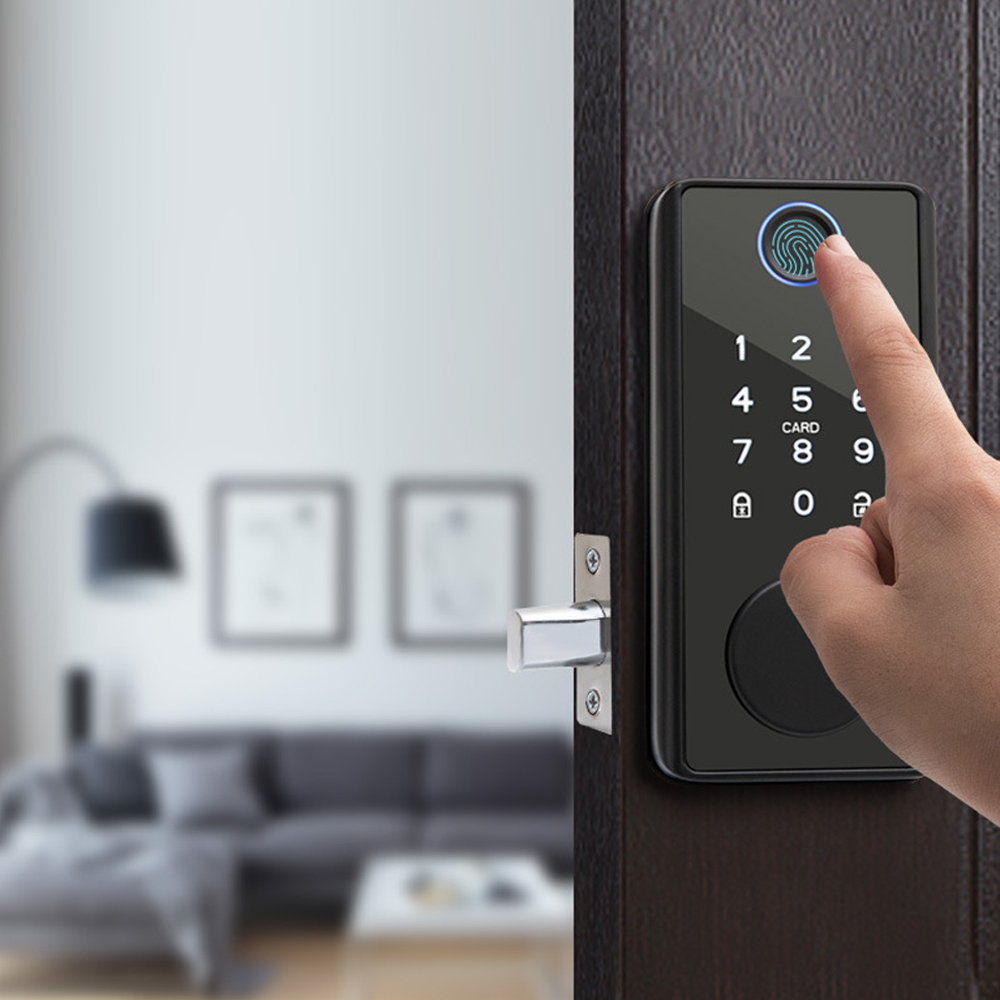 투야(Tuya) 앱을 통한 원격 제어 기능이 있는 도어 - Smart Door Lock Wifi 리뷰 및 가격