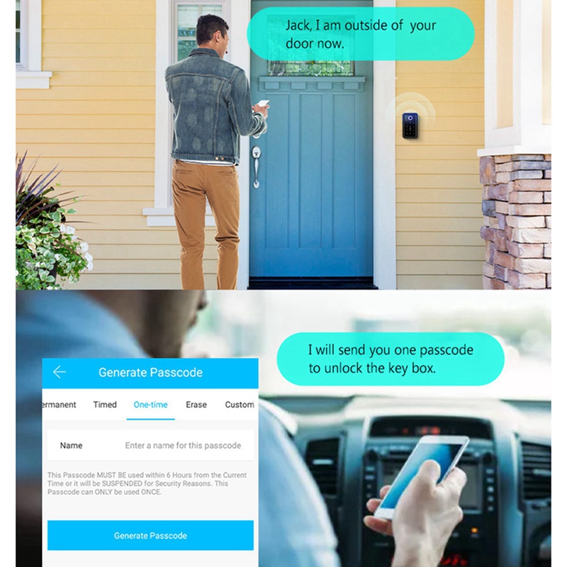 【핫 케이크】10X 스마트 키 잠금 상자 Ttlock  - Smart Door Lock Wifi 리뷰 및 가격